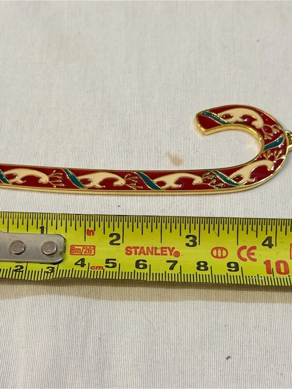 Wallace Christmas Cookie Ornament Candy Cane Pendant Lot of 6 Vintage